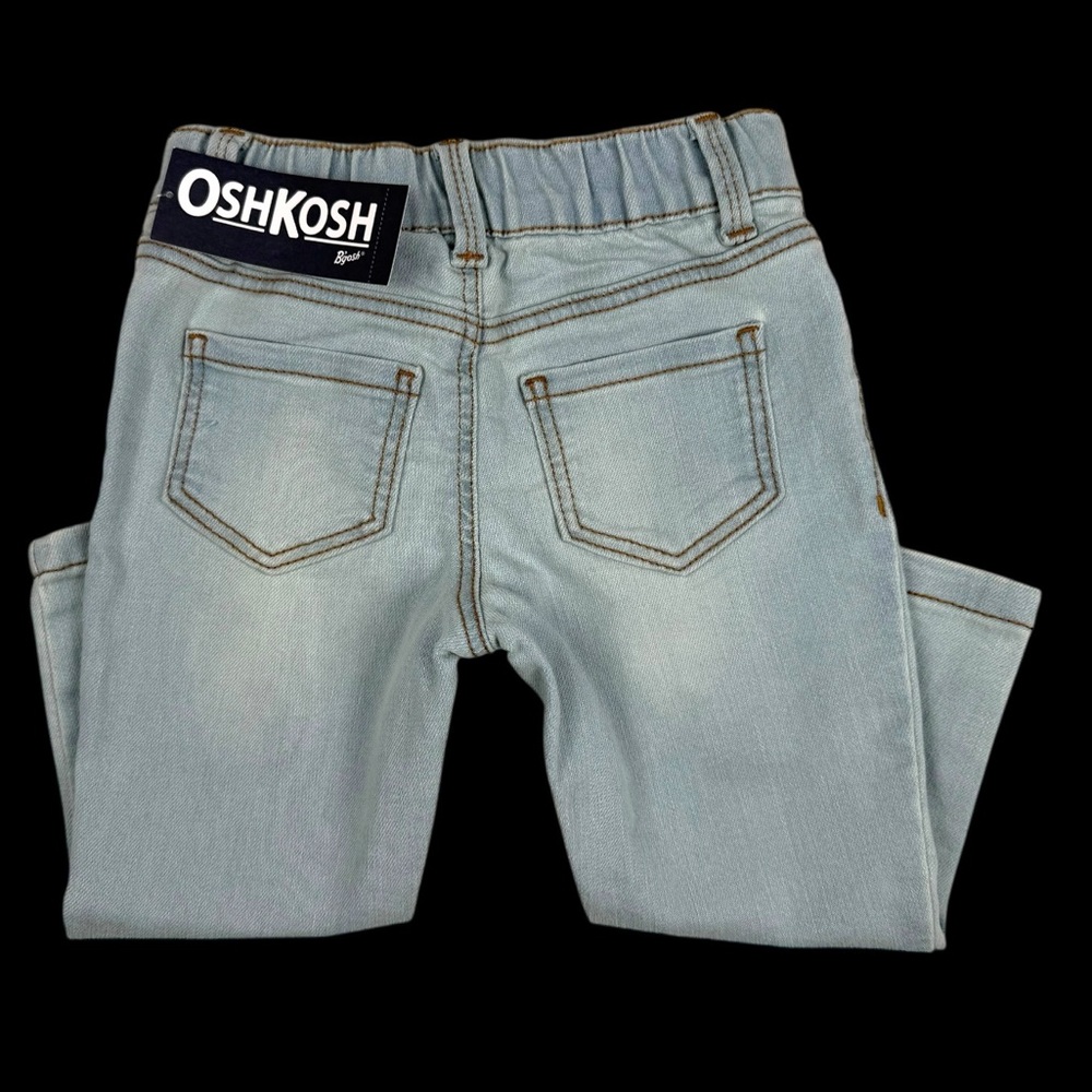 OshKosh B’gosh by Carter’s Baby Girl Jeans 18M Light Wash – Brand New with Tags - Picture 10 of 16